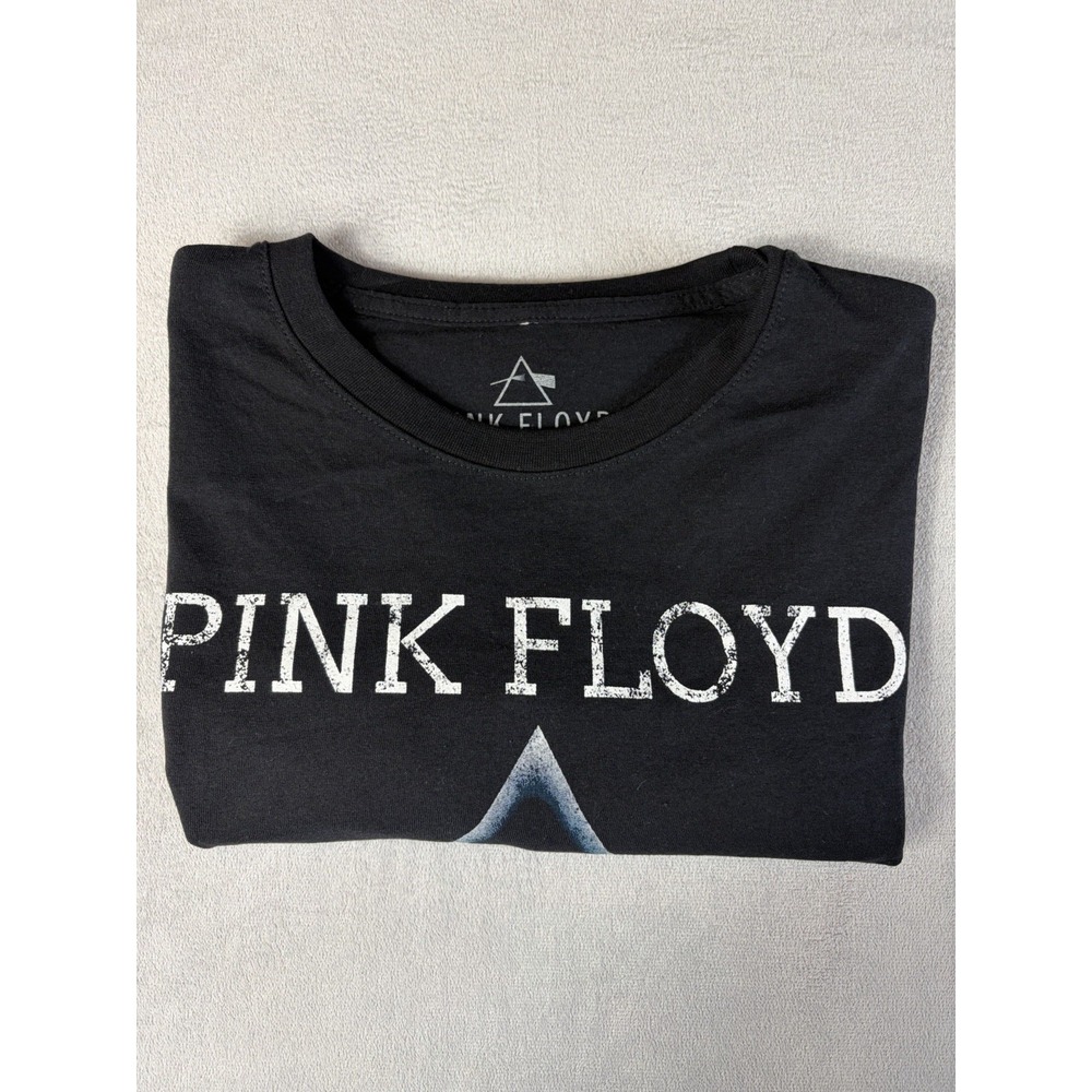 Pink Floyd T-shirt Dark Side Of The‎ Moon Black Short Sleeve. Large